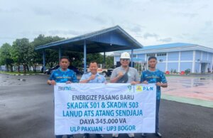 Energize Pasang Baru Skadron Lanud Atang Sendjaja, PLN UP3 Bogor Dukung Kelistrikan Sektor Pertahanan Negara