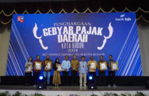 Raih Mitra Pengelolaan Perpajakan Daerah dalam Gebyar Pajak Daerah Kota Bogor, PLN UP3 Bogor Dukung Pembangunan Kota Bogor