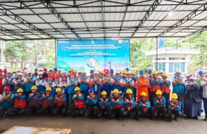 Perkuat Budaya K3, PLN UP3 Bogor Gelar Apel Bulan K3 Nasional dan Penandatanganan Komitmen K3