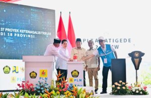 Presiden Prabowo Resmikan Proyek Strategis Ketenagalistrikan Terbesar di Dunia
