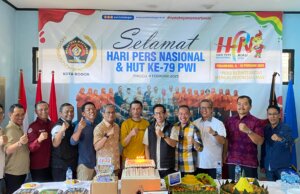 Kemeriahan HUT PWI ke 79 dan HPN 2025 di PWI Kota Bogor