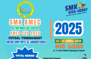 SMK AMEC Depok Akan Gelar Turnamen Futsal Antar SMP/MTs se Jabodetabek SMK AMEC