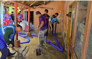 Warga Desa Terharu, PLN Hadir Membantu Pasca Banjir Bandang di Kabupaten Sukabumi