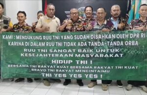 KB FKPPI 10.05 Kota Bogor Tegaskan Dukungan Penuh Terhadap Pengesahan RUU TNI