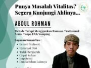 Pengobatan Alat Vital Cikarang Bekasi Bapak Abdul Rohman