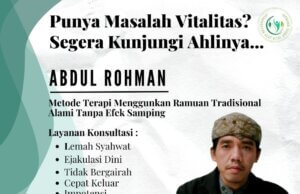Pengobatan Alat Vital Cikarang Bekasi Bapak Abdul Rohman