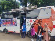 Ratusan Warga Bogor Berpartisipasi dalam Aksi Donor Darah Peduli Thalassemia POPTI Bogor Raya di Sempur