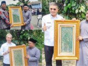 Gus Aang Kapalang Misteri Hadiahkan Potongan Kiswah dari Mekkah kepada Tokoh Nasional: Ketua PP PBNU, Wagub Jabar, hingga Wali Kota Bogo