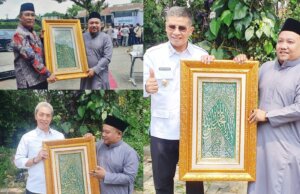 Gus Aang Kapalang Misteri Hadiahkan Potongan Kiswah dari Mekkah kepada Tokoh Nasional: Ketua PP PBNU, Wagub Jabar, hingga Wali Kota Bogo