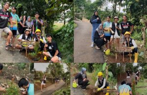Pemuda Cibedug Comflex Gelar Aksi Tanam Pohon di Area Rawan Longsor