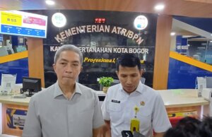 Kantor Pertanahan Kota Bogor Targetkan 1.000 Sertifikat Aset Pemkot Selesai September