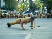 Teguran dan Refleksi dengan Push-up, Wakil Wali Kota Bogor Berikan Semangat kepada ASN