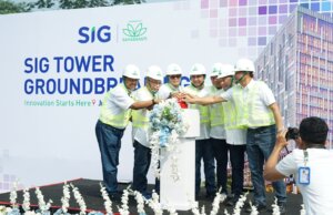 PT SIG Bangun SIG Tower, Ikon Baru Pengembangan Riset dan Inovasi Sains di Indonesia
