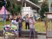 Pedagang Kaki Lima Rasakan Getaran Nasionalisme saat Penurunan Bendera di Tugu Kujang