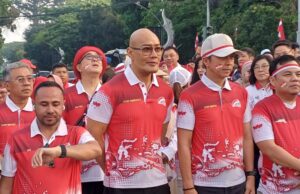 Staf Khusus Menhan RI Deddy Corbuzier: Kirab Merah Putih di Kota Bogor Layak Jadi Acuan
