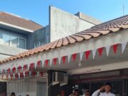 Kader Gerindra Mengadakan Upacara Peringatan HUT ke-80 Kemerdekaan RI di Halaman Sekretariat DPC Kota Bogor