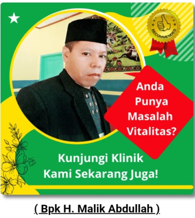 Pengobatan Alat Vital H Malik Abdullah