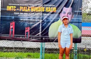 Petenis Muda Bogor, Alexa, Sabet Gelar Juara KU-12 Kejurnas Tenis IMTC Palembang