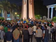 Doa Bersama dan Tabur Bunga di Tugu Kujang, Pemuda Lintas Iman Suarakan Perdamaian untuk Kota Bogor