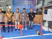 Kali Pertama di Indonesia, PT Hexing Technology dan PLN UP3 Bogor Resmikan SPKLU di Teras Teh Popi