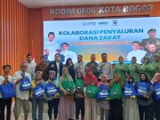Sinergi Kodim 0606/Kota Bogor, PT Adev dan Tazkia Baitulmal dengan Bagikan 1000 Paket Sembako untuk Masyarakat dalam Rangka HUT TNI ke-80
