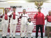 Wabup Bogor Jaro Ade Lepas Kontingen POPDA, Peparpeda, dan Special Olympics 2025