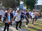 Dihadiri Menteri LH, Senam Sehat Wartawan PWI Kota Bogor di Alun-alun Bogor Pecah Dipadati Ratusan Warga