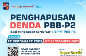 Pemkot Bogor Hapus Denda PBB-P2, Berlaku Hingga 31 Desember 2025