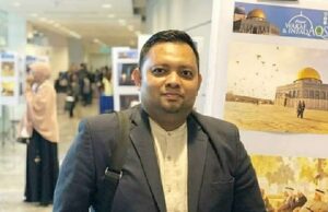 Baitul Maqdis Institute Warning Keras DK PBB: Resolusi 2803 Ancaman Baru bagi Gaza Foto: Pizaro Gozali Idrus, Direktur Eksekutif Baitul Maqdis Institute (sumber: mujahiddakwah.com)