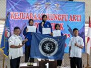 Enam Atlet Wushu SMA PGRI 1 Kota Bogor Sapu Bersih Medali di Kejuaraan Kungfu AKTI Depok 2025
