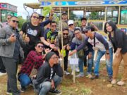 Aksi Ketua PWI Bogor Tanam Pohon Bersama Walikota, Dukung Gerakan Hijaukan Kota Bogor
