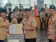 Pengurus Kwarcab Kota Bogor Dikukuhkan, Wujudkan Visi Pramuka Petarung