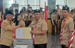 Pengurus Kwarcab Kota Bogor Dikukuhkan, Wujudkan Visi Pramuka Petarung