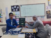 Dukung SE Wali Kota Terkait GATI, Wakil Ketua KNPI Depok Ambil Rapor Anak di Sekolah GATI