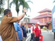 Bupati Bogor Lepas Bantuan Kemanusiaan untuk Korban Longsor di Kabupaten Bandung Barat