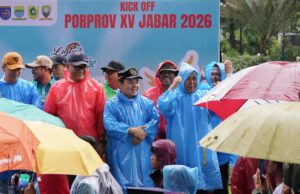 Aksi Jalan Sehat di Tengah Rintik Hujan: Kick-Off Porprov Jabar 2026 Tandai Kesiapan Kota Bogor Raih Juara