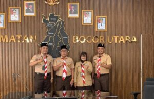 Pengurus Mabiran, Kwarran dan LPK Kwartir Ranting Bogor Utara Resmi Dilantik