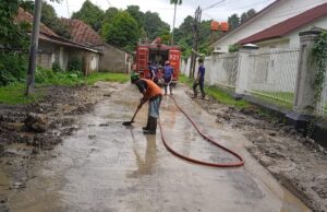 Gandeng Damkar dan Bangun Washing Bay, Proyek Gene Bank Kemenkes RI di Bogor Komit Jaga Kebersihan Jalan