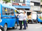 Operasi Gabungan Penertiban Angkutan Umum di Kota Bogor: 54 Kendaraan Ditilang, 10 Dikandangkan