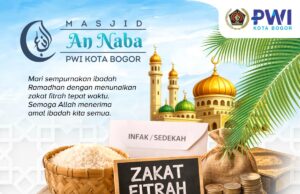 Penyambung Kebaikan: Masjid An Naba PWI Kota Bogor Siap Salurkan Zakat Fitrah dari Wartawan dan Masyarakat