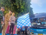 Wujudkan Mudik Aman, Polresta Bogor Kota Lepas Ratusan Pemudik dalam Program Mudik Gratis Idulfitri