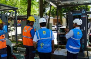 PLN UP3 Bogor Pastikan Kesiapan SPKLU di Rest Area 38B dan 45A, Dukung Pemudik Kendaraan Listrik di Libur Idul Fitri 1447 H