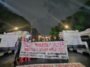 Tuntut Keadilan Kasus Andrie Yunus, GMKI Bogor Gelar Aksi di Istana Kepresidenan
