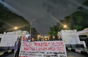 Tuntut Keadilan Kasus Andrie Yunus, GMKI Bogor Gelar Aksi di Istana Kepresidenan