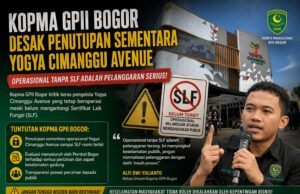 Operasional Tanpa SLF, Kopma GPII Bogor Minta Yogya Cimanggu Ditindak Tegas