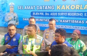 Kakorlantas Polri Sapa Komunitas Ojol Kota Bogor: Keselamatan Adalah Segala-galanya