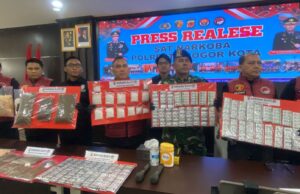 Taring Polresta Bogor Kota: Ungkap 82 Kasus Narkoba, Sita Sabu dan Sintetis Senilai Rp5 Miliar