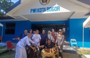 Dua Kali Bersinergi, PWI Kota Bogor Apresiasi Amanah Domba Garut untuk Kurban dari Kapalang Misteri