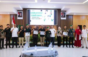 Anas Urbaningrum Hadiri Penutupan Training Raya HMI Kota Bogor, Soroti Kualitas Perkaderan