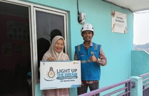 PLN UP3 Bogor Hadirkan Sambungan Listrik Gratis untuk Posyandu Cendrawasih Melalui Program Light Up The Dream